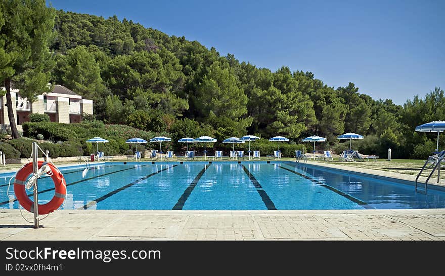 Swimming-pool Near The Beach in Italy (Puglia)