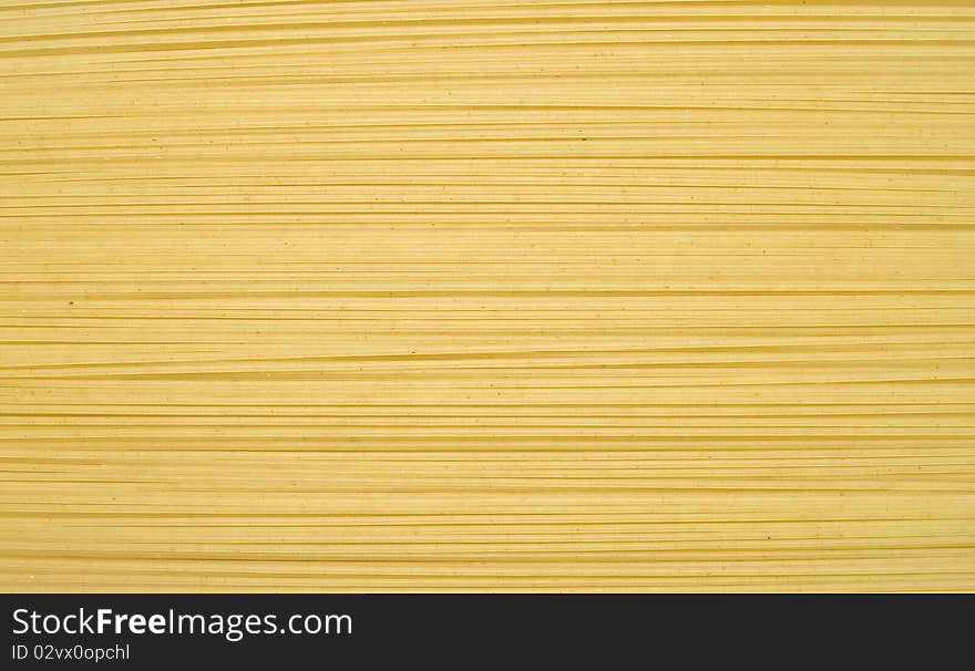 Raw spaghetti texture. Top view