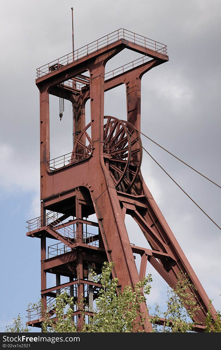 Old steel production in Essen, Germany. Old steel production in Essen, Germany