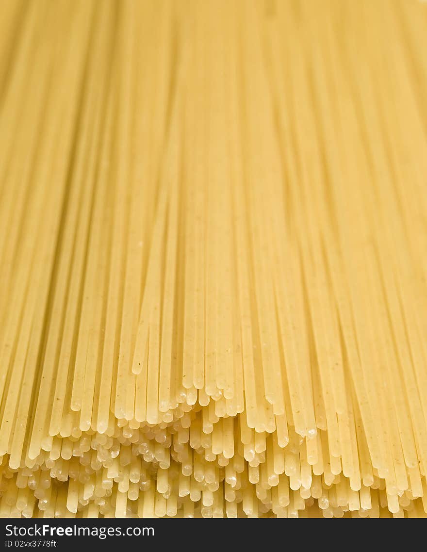 Close-up italian raw spaghetti picture. Close-up italian raw spaghetti picture