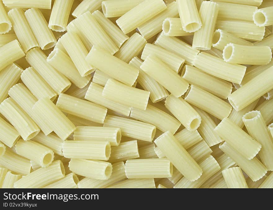 Pasta texture. Close-up top view