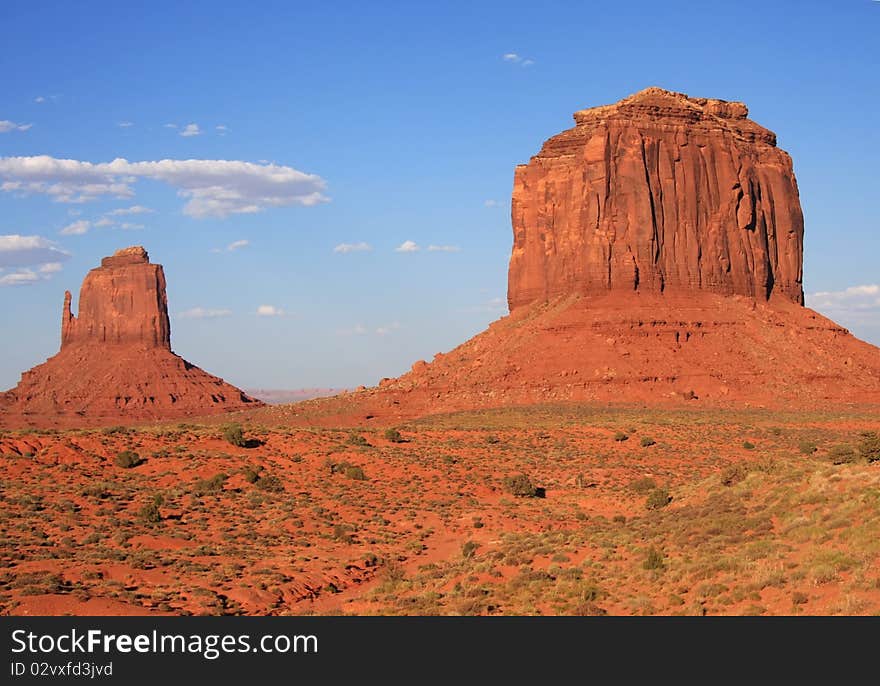 Beautiful view of Monument Valley - USA