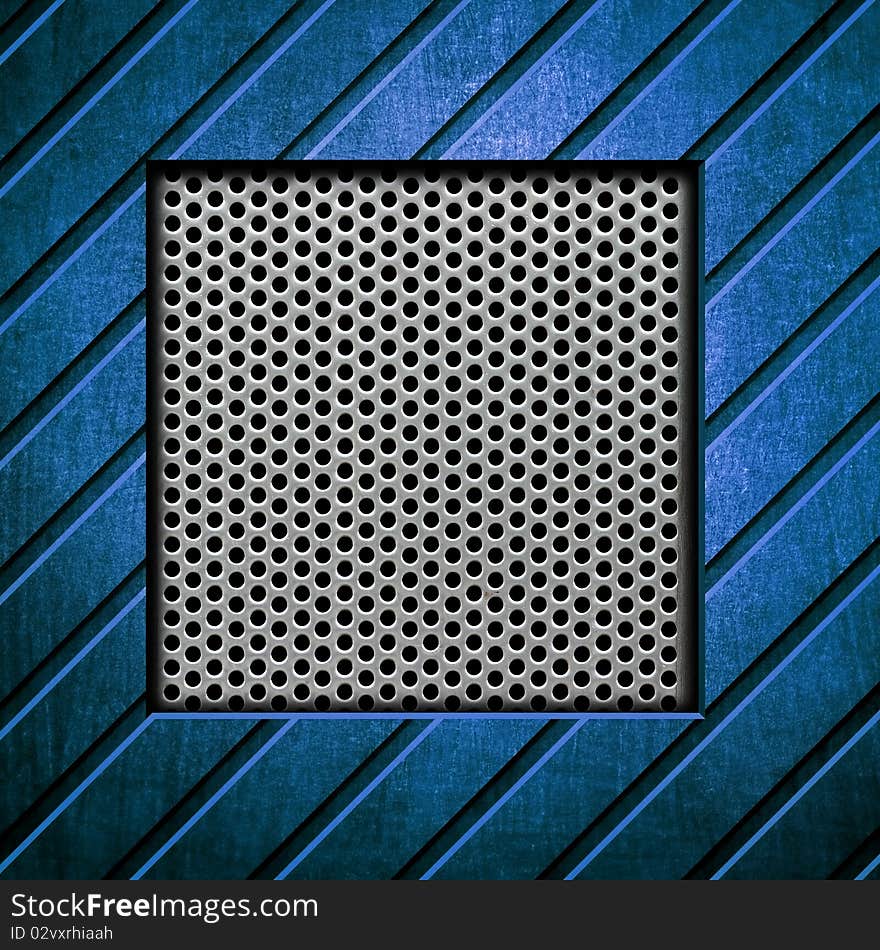 Metal template background