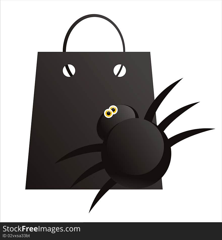 Halloween shopping bag