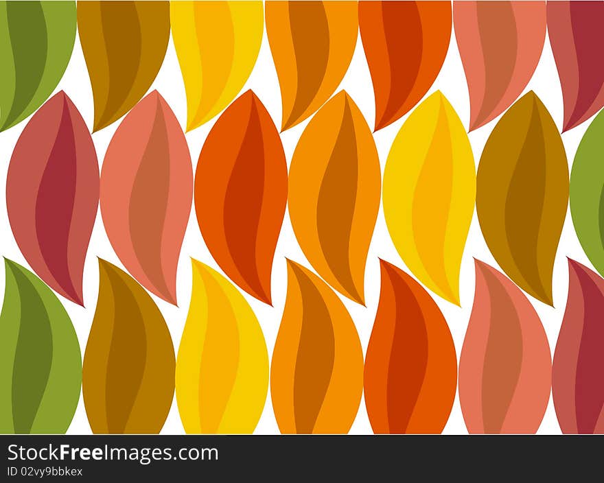 Autumnal Leaf Background