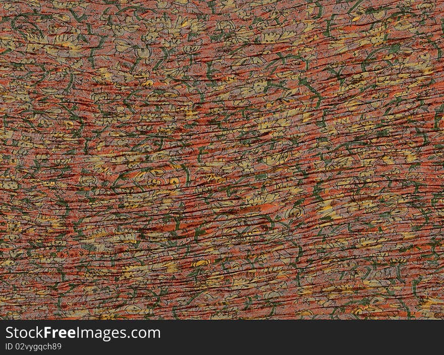 Abstract crumpled silk textile for background. Abstract crumpled silk textile for background.