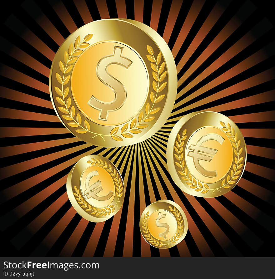 Gold coin