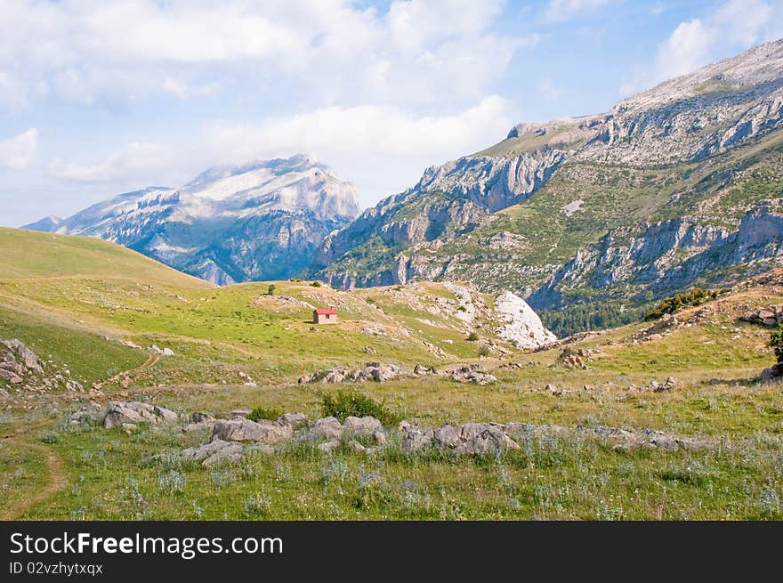 Valley At Pyrenees