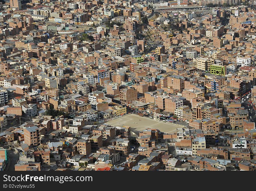 View of La Paz from Mirador