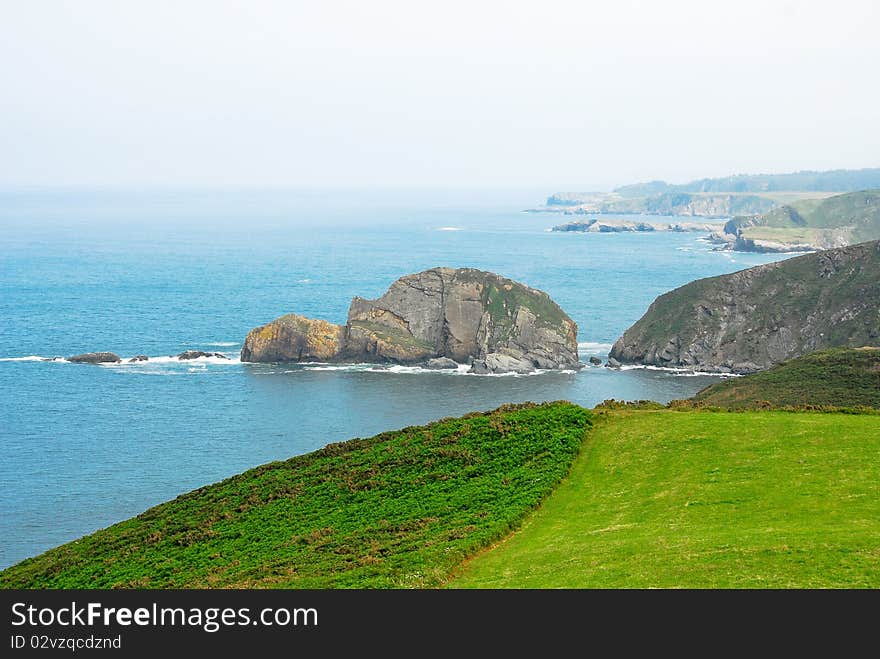 Coast at North of Spain. Coast at North of Spain