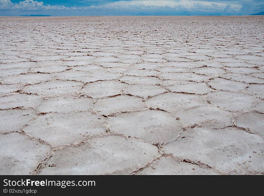 Salt falt of Uyuni, Bolivia