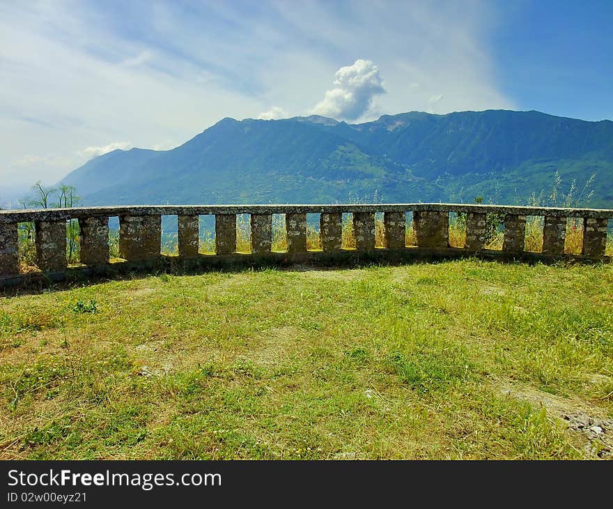 Central Italy Apennines Plateau Landscape