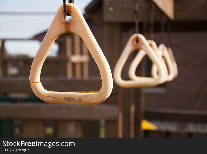 Weathered Playground Rings