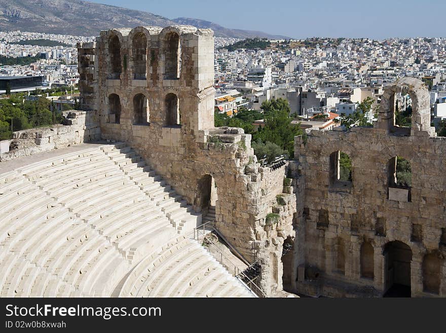 Herodes Atticus Odeon, Athens, Greece