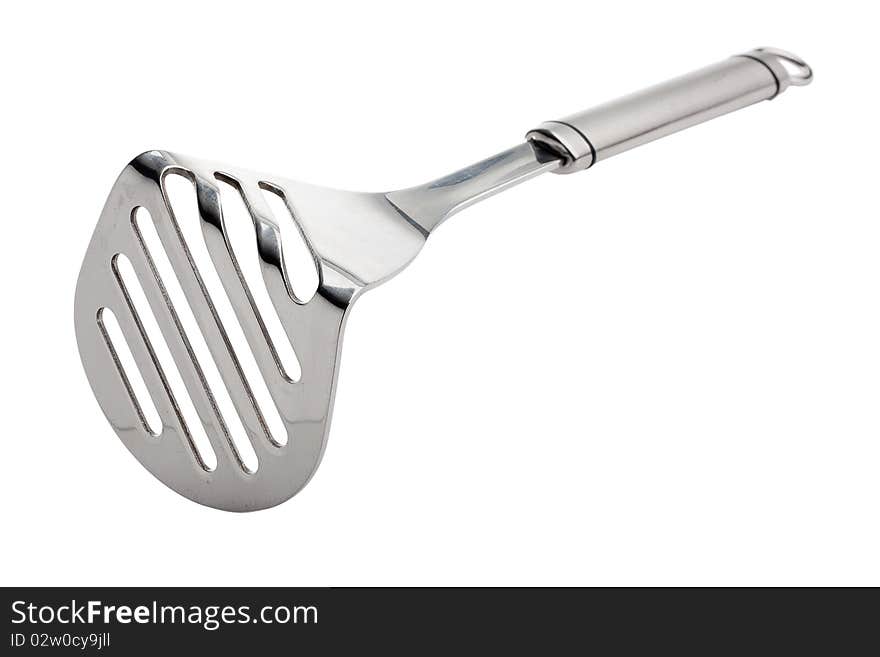 Stainless steel potato masher, isolated on white. Stainless steel potato masher, isolated on white.