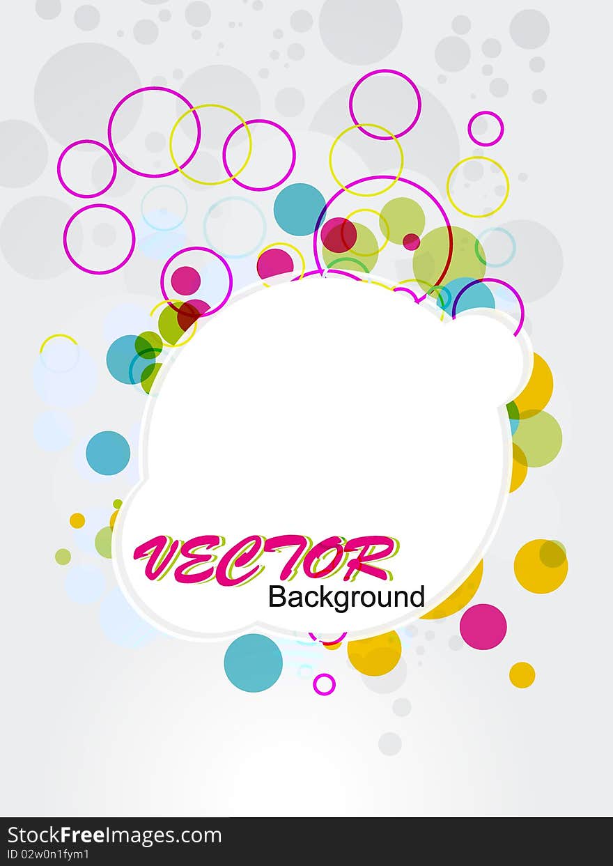 Vector illustration of abstract background