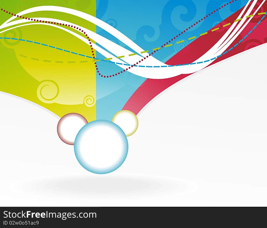 Vector Illustration Of Abstract Background