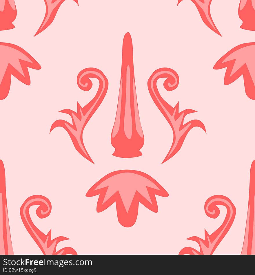 Abstract seamless pattern. Vector illustration