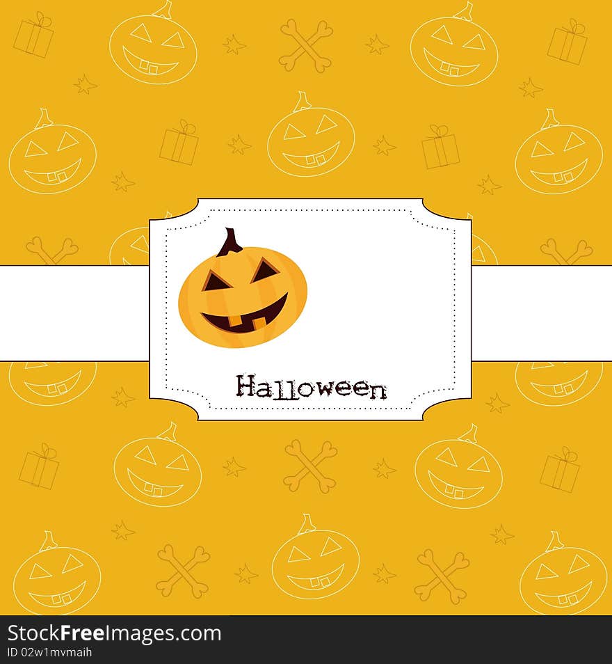 Halloween card