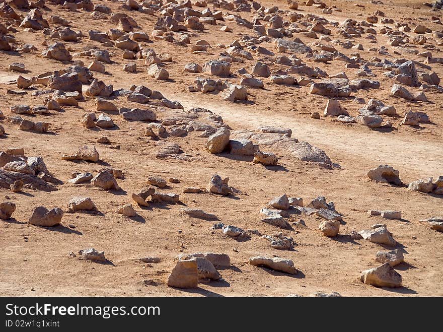 Namafjall Fumaroles Stones