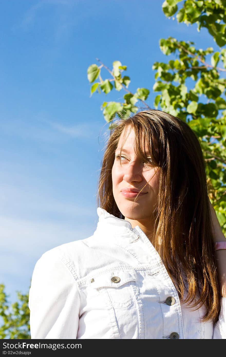 Portrait Of A Fresh And Lovely Woman