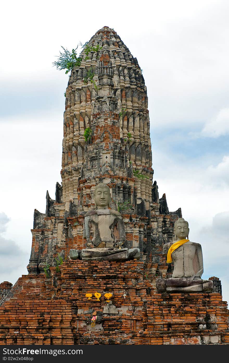 Wat Chai Wattanaram , The world heritage in Ayutthaya, Thailand