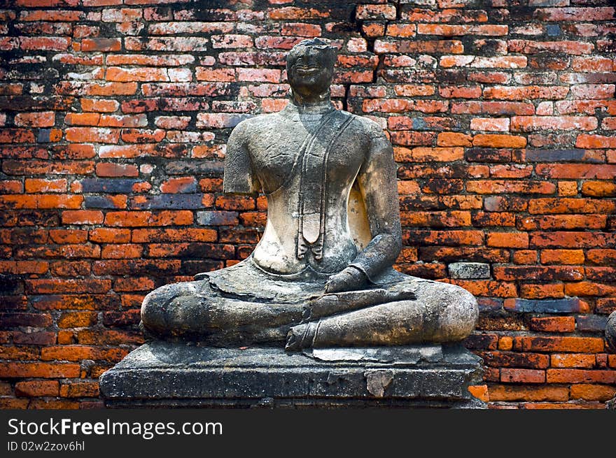 Wat Chai Wattanaram , The world heritage in Ayutthaya, Thailand