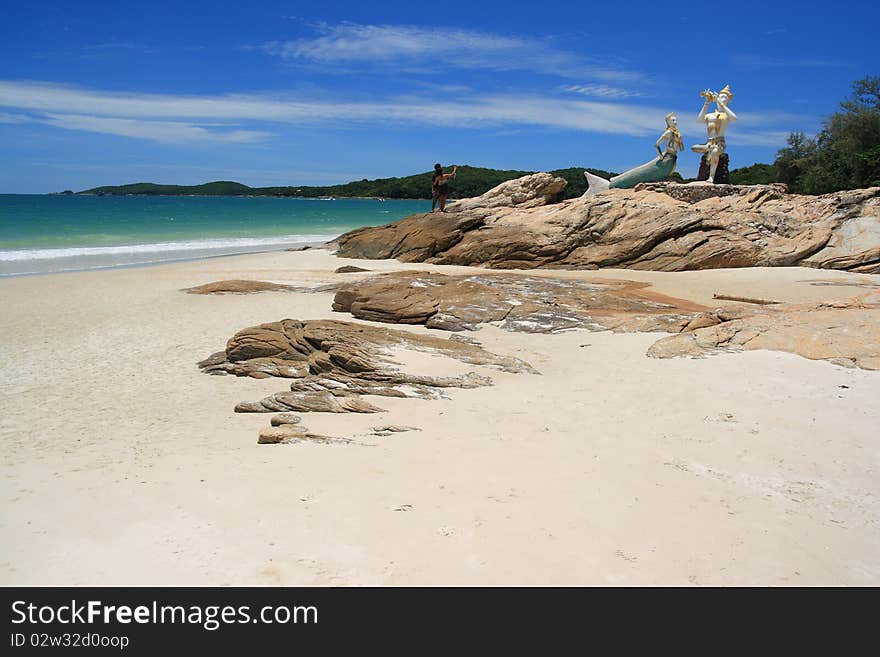 Tropical beaches , Samet island