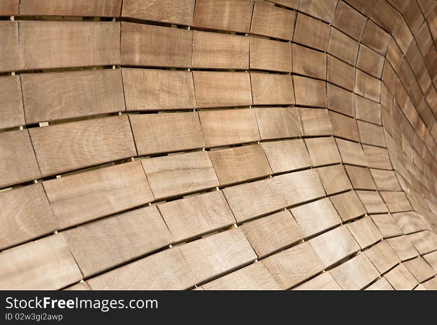 A Perspective View of Wooden Background and Texture