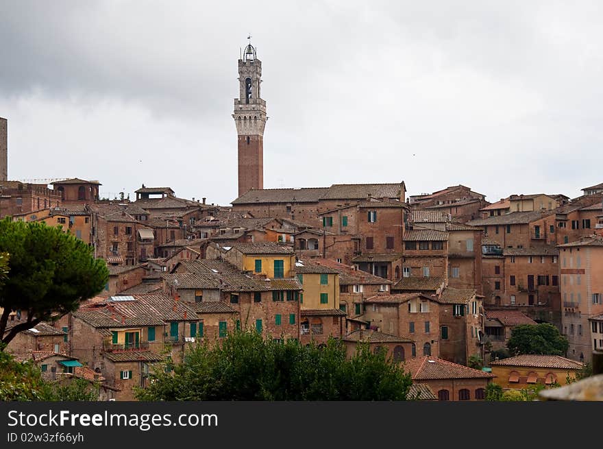 Sienna - medieval town of Tuscany