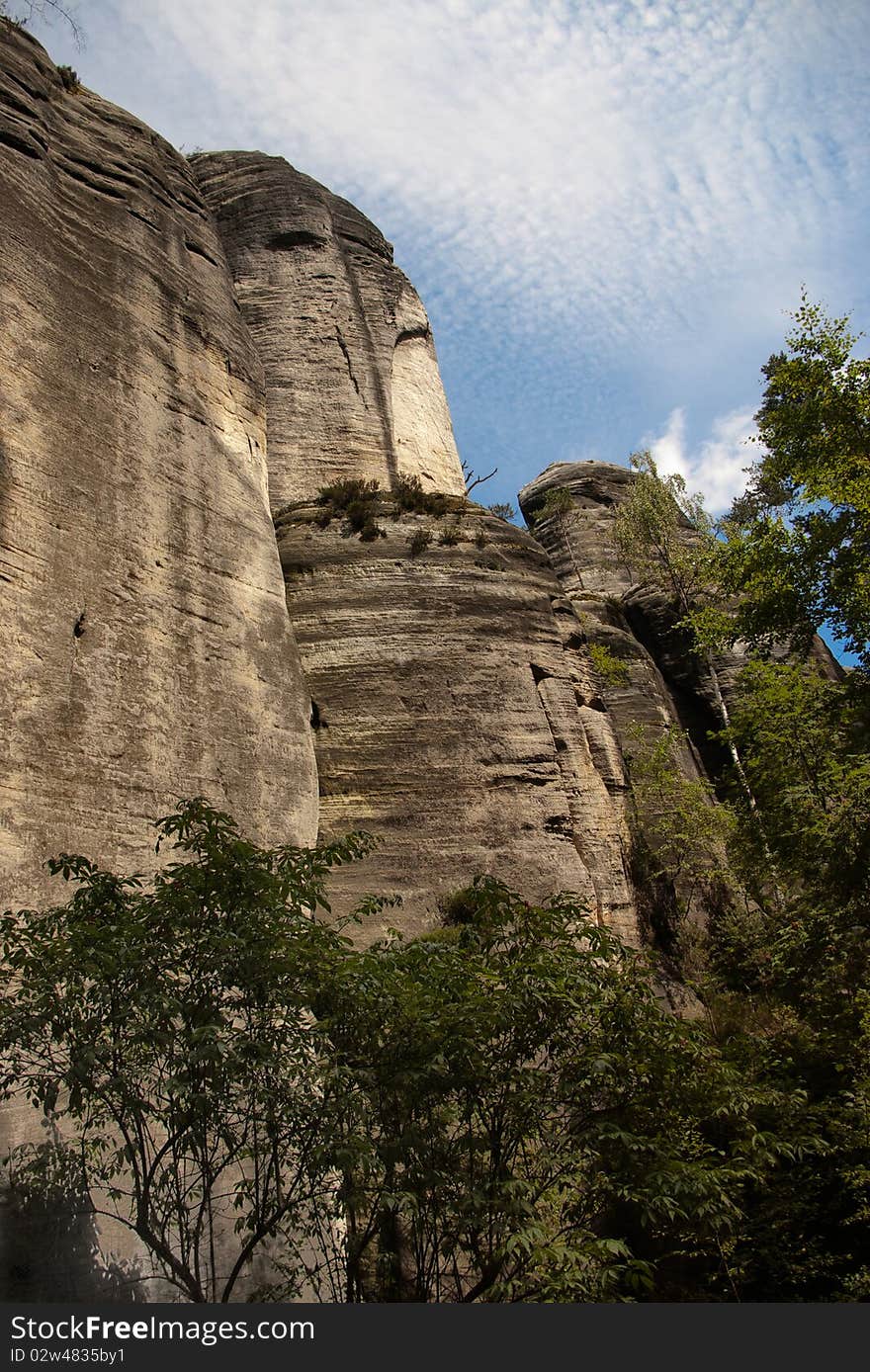 Adsprach - stone city i czech republic