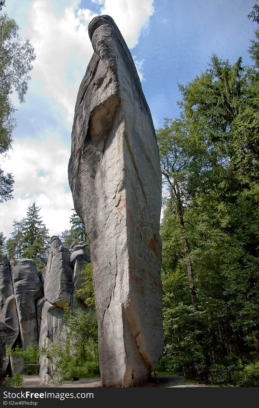 Adsprach - stone city i czech republic