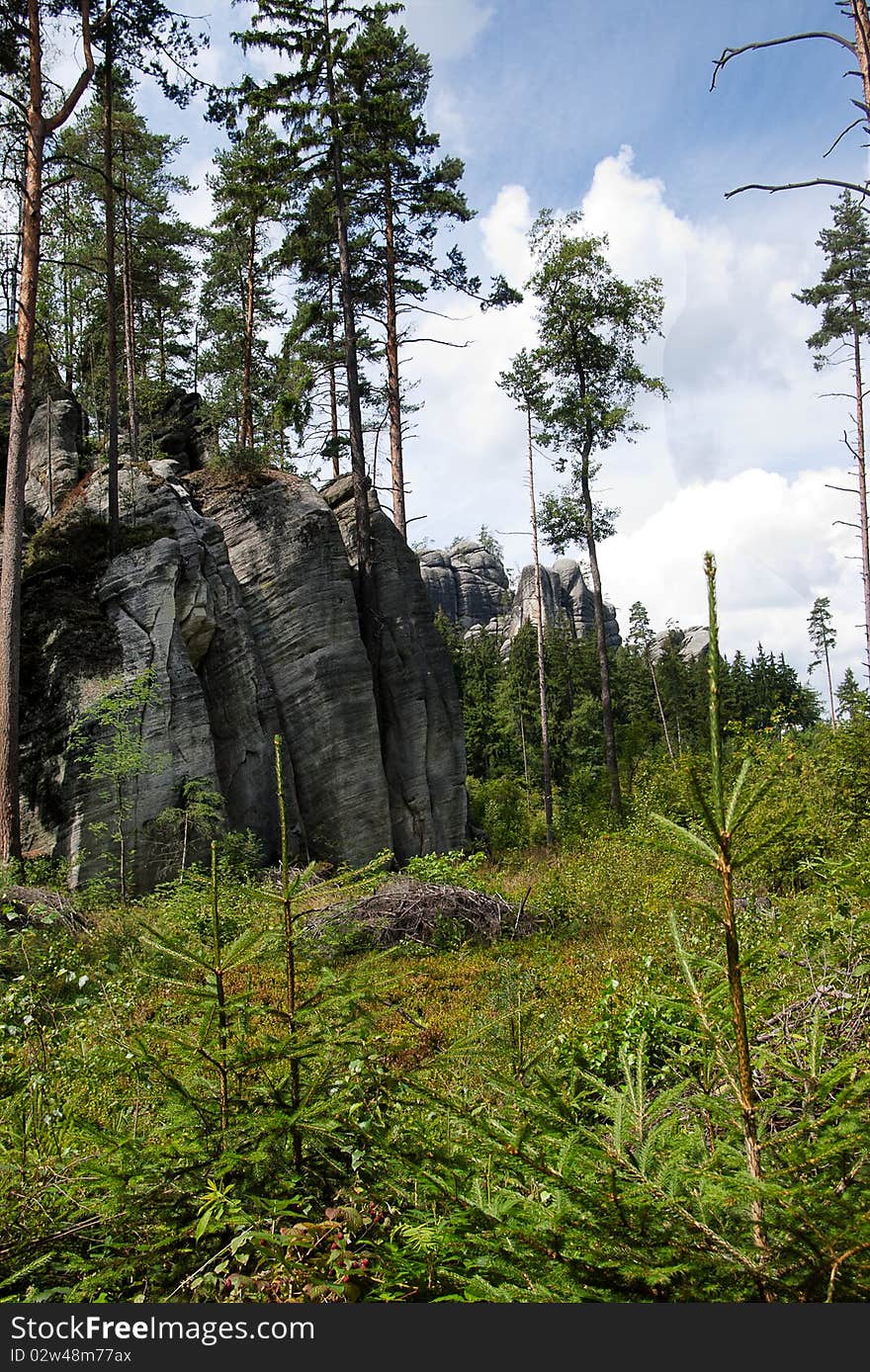 Adsprach - stone city i czech republic