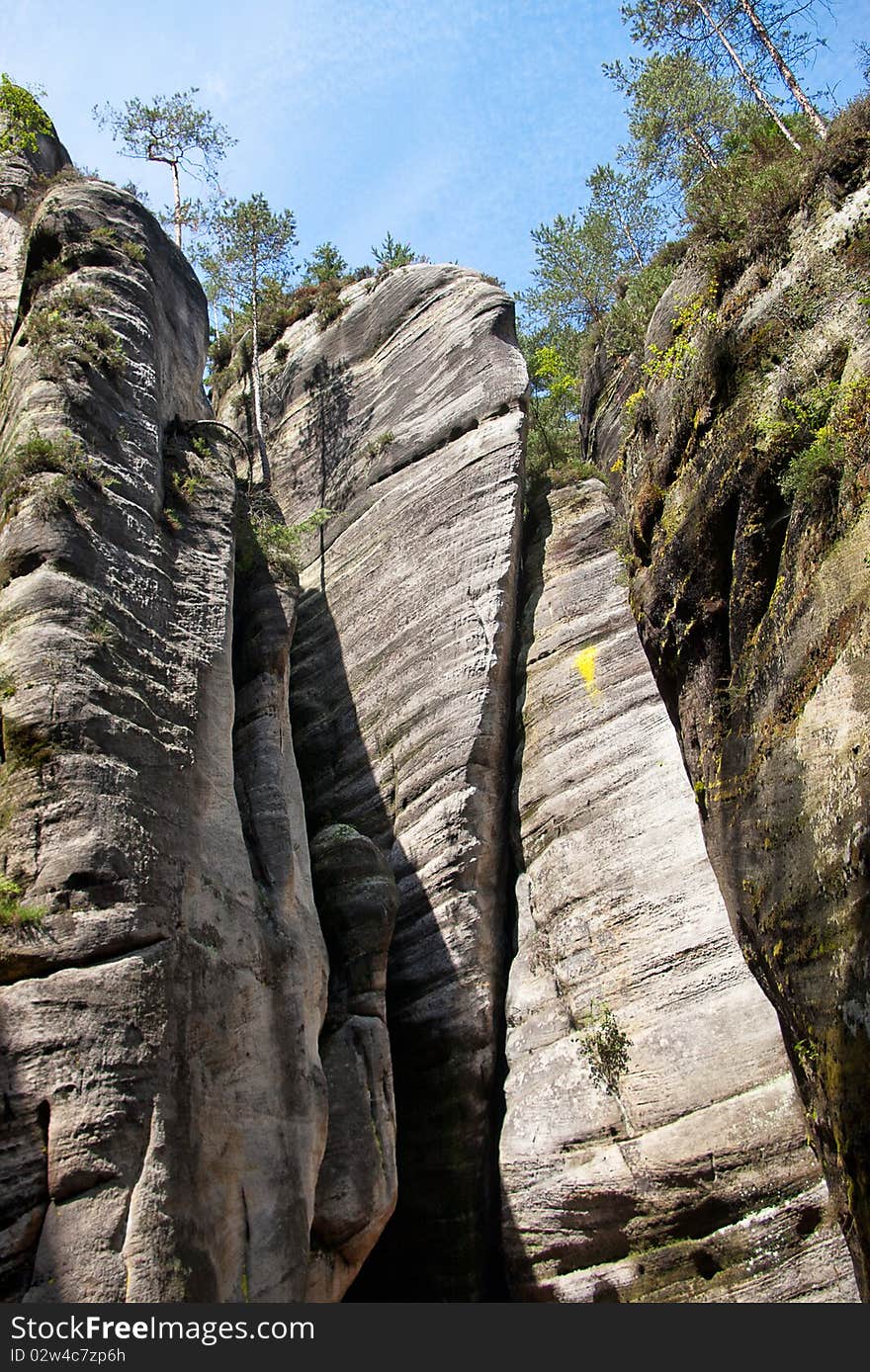 Adsprach - stone city i czech republic