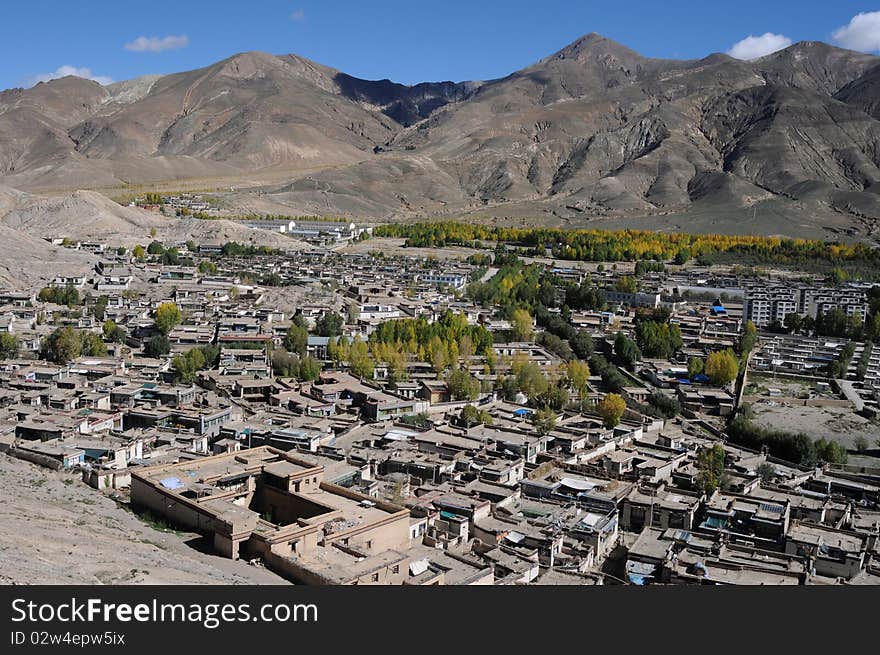 Scenery in Tibet