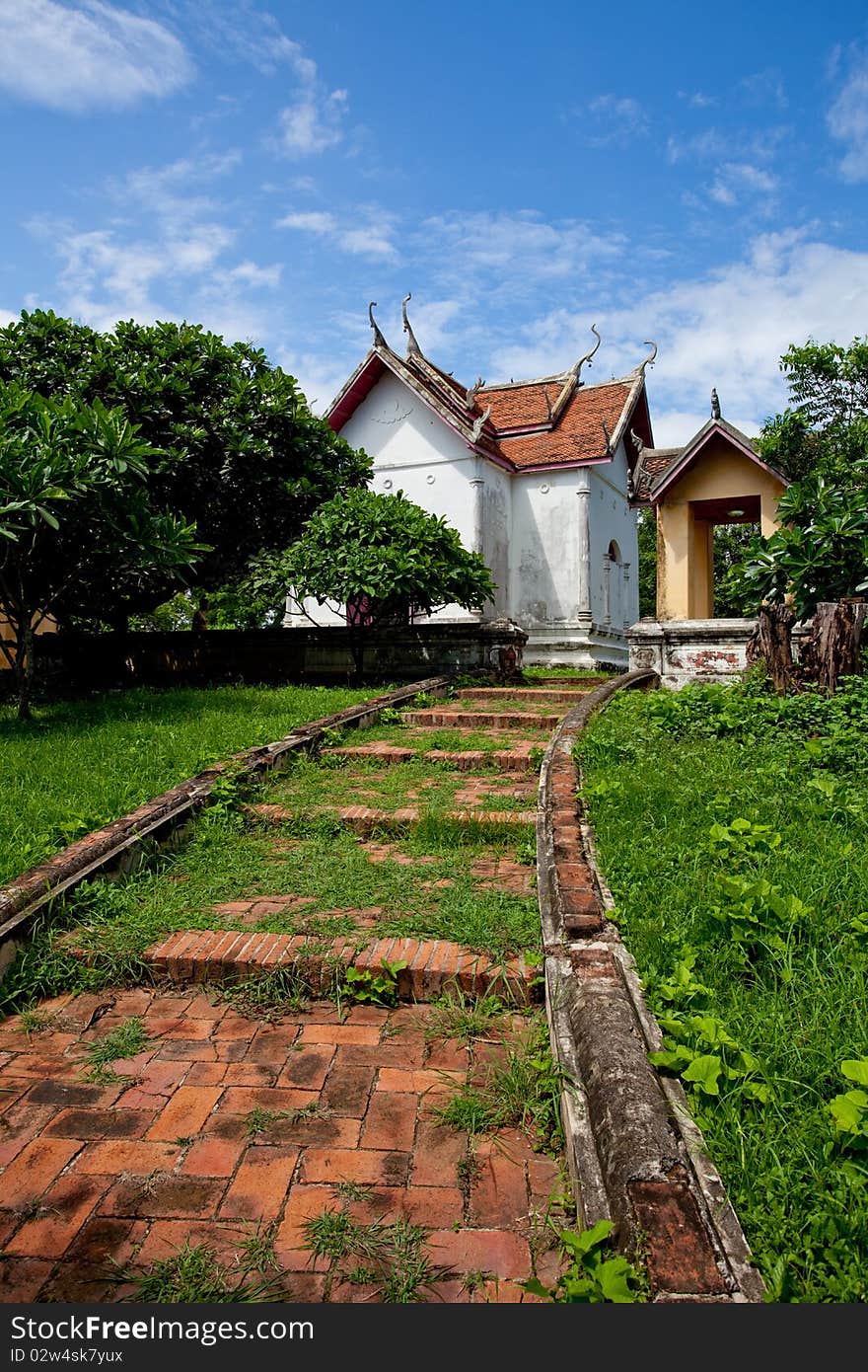 Nakornluang Castle in Ayutthaya, Thailand