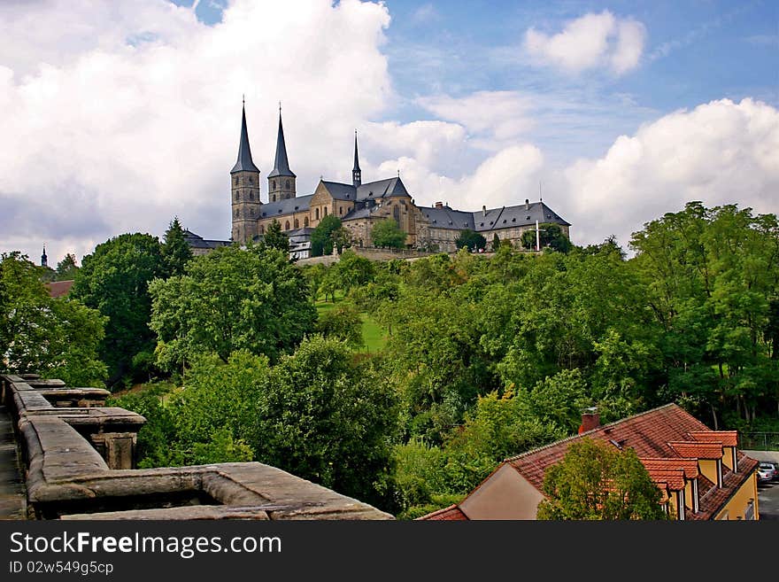 The cloister St. Michael in Bamberg