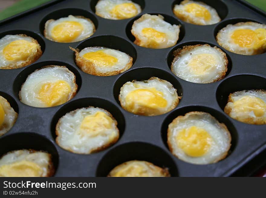 Quail Eggs Fried