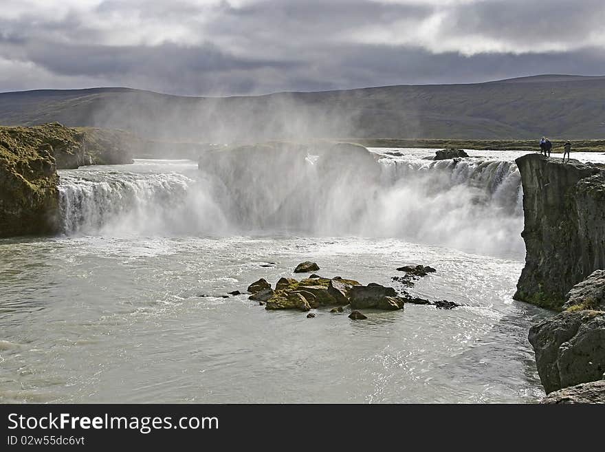 Godafoss, Iceland.