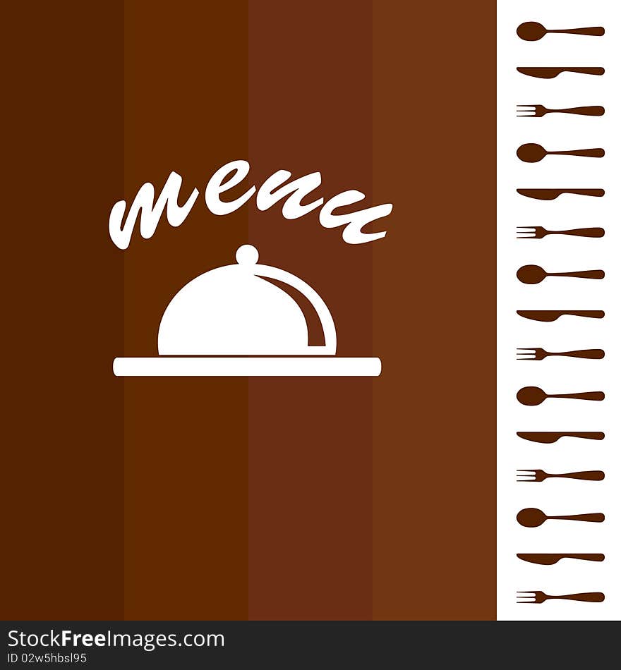 Restaurant menu background