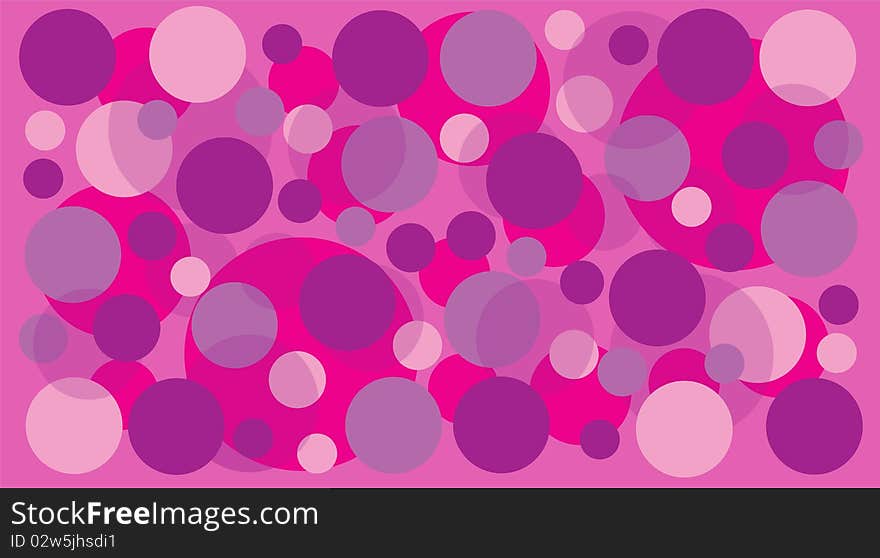 Colorful abstract bubble background. image