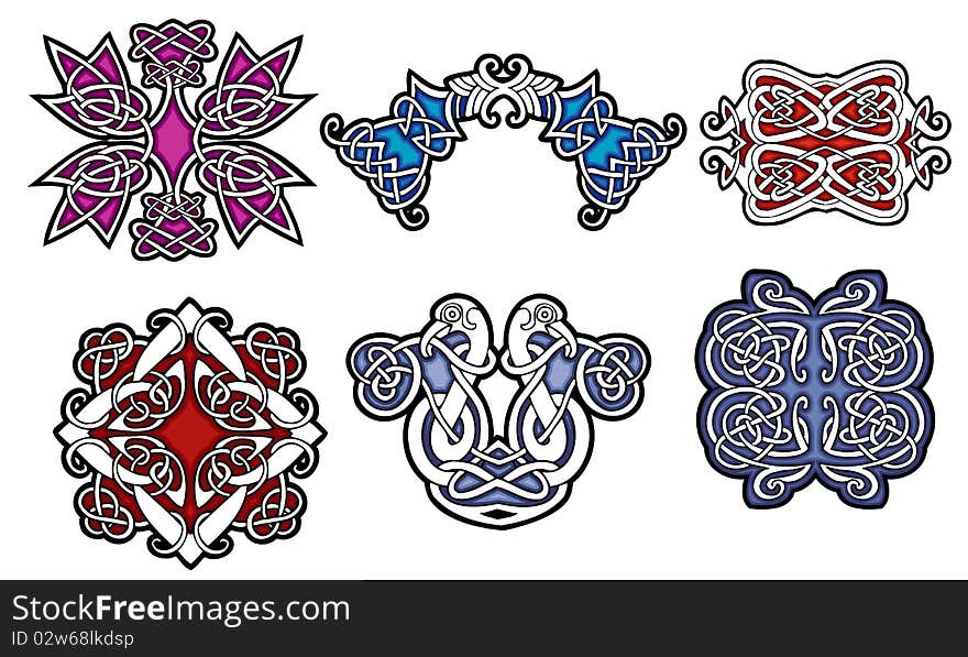 Patterned design vector by illustration. Patterned design vector by illustration