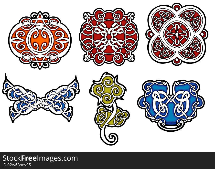 Patterned design vector by illustration. Patterned design vector by illustration