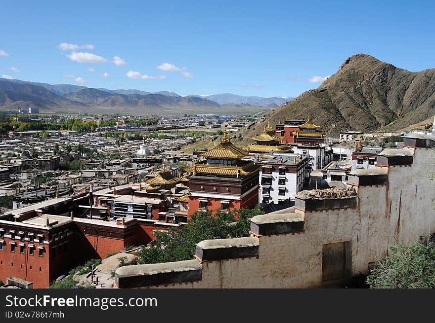 Scenery in Tibet