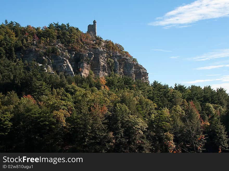 Schawangunk Mountains in New Paltz, New York