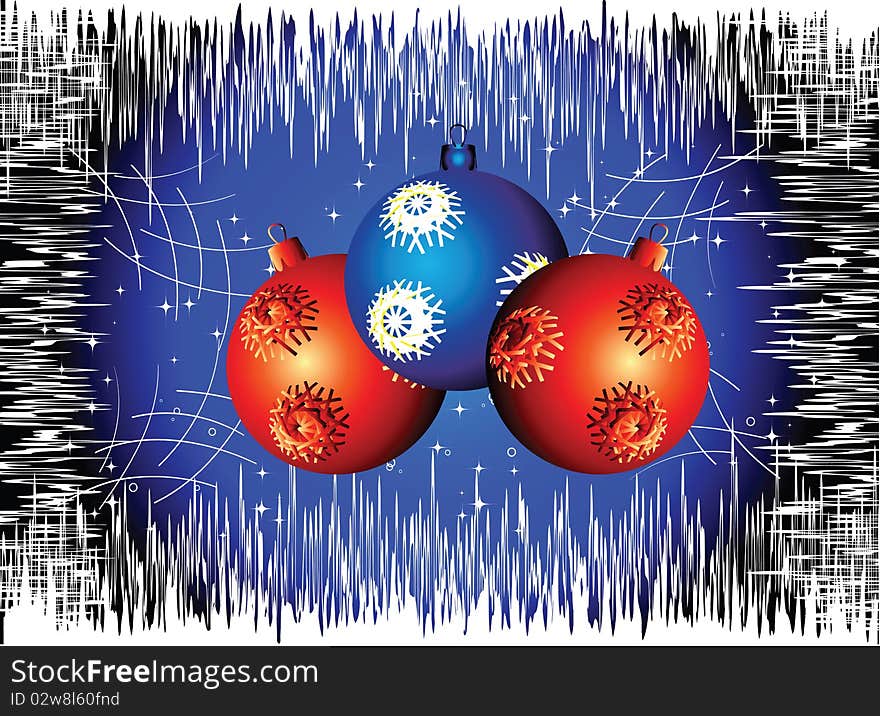 Illustration contains the image of christmas greeting. Illustration contains the image of christmas greeting