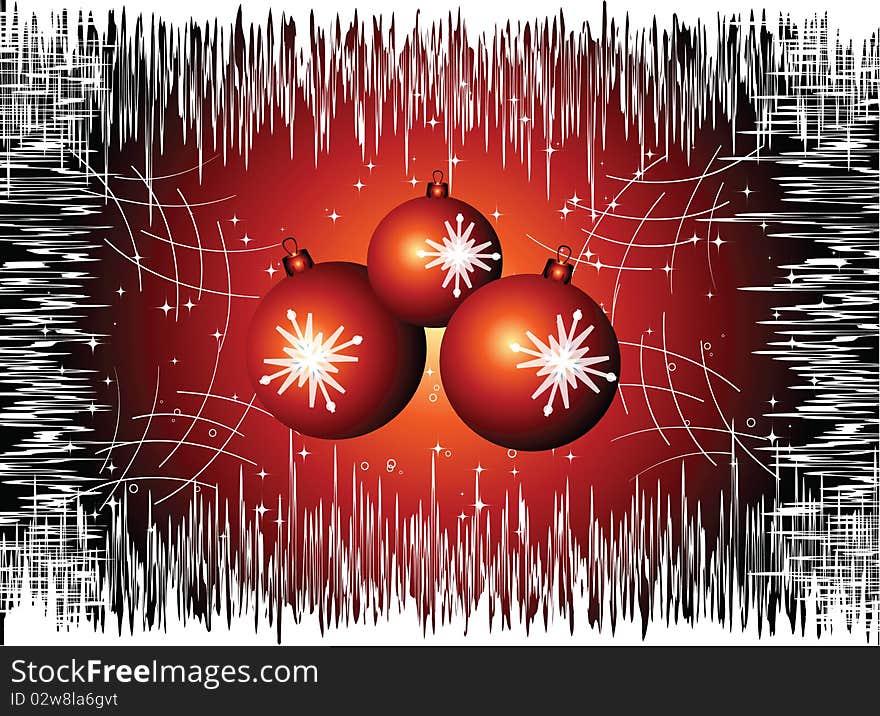 Illustration contains the image of christmas greeting. Illustration contains the image of christmas greeting