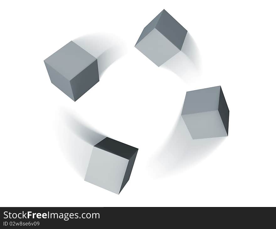 Rotating Cubes