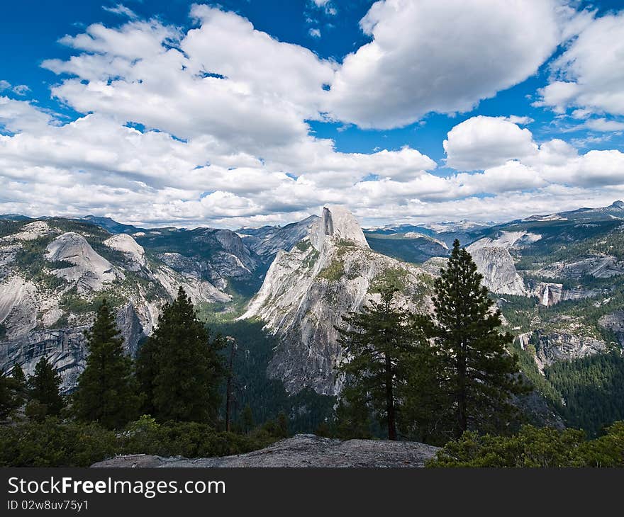 Landscapes from Yosemite National Park in California, USA