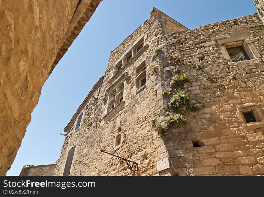 Lacoste village in Provence, France